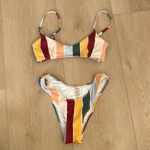 striped swim set - Picture 1 of 1